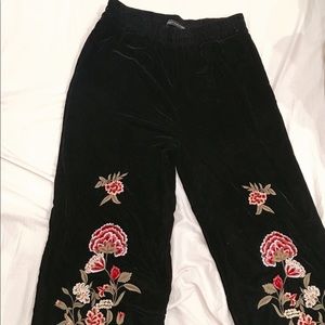 ZARA VELVET PANTS